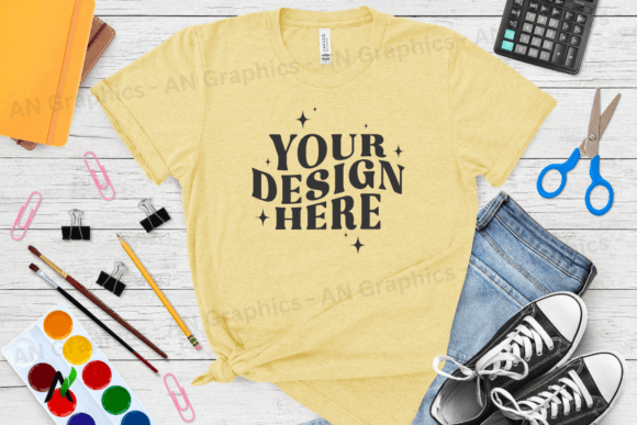 Bella Canvas 3413 Female Mockup - 031: A Professional Tool for T-Shirt Designers and Entrepreneurs