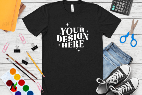 Bella Canvas 3413 Unisex Mockup - 090: A Professional Tool for T-Shirt Designers