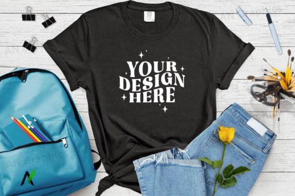 Comfort Colors 1717 Mockup - 003: A Professional Tool for T-Shirt Designers and Creators