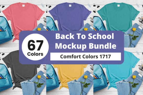Comfort Colors 1717 Mockup Bundle: A Game-Changer for Designers and Creators