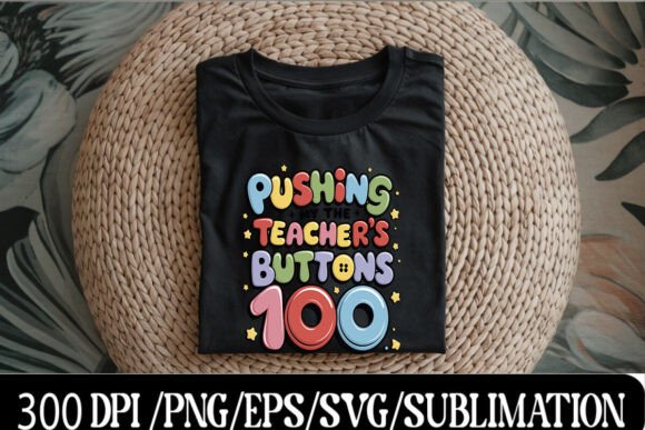 Funny Pushing My Teachers Buttons T-Shirt