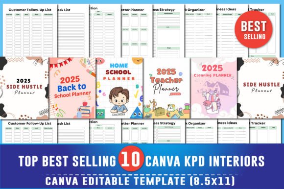 Top Canva KDP Interiors for 2025